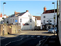 ST6390 : Zebra crossing, Quaker Lane, Thornbury by Jaggery