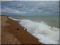 Waves at Pevensey Beach