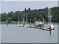 Moorings on the Itchen