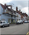 Castle Street scaffolding, Thornbury