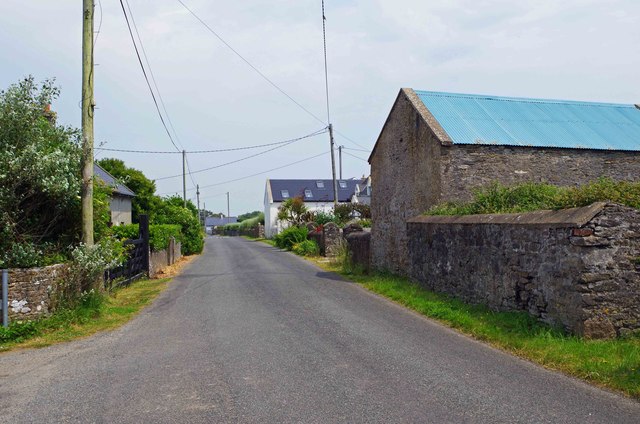 R734 road at Churchtown, Co. Wexford © P L Chadwick :: Geograph Ireland