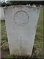 Milford Military Cemetery: CWGC grave (4)