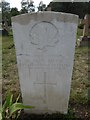 Milford Military Cemetery: CWGC grave (10)