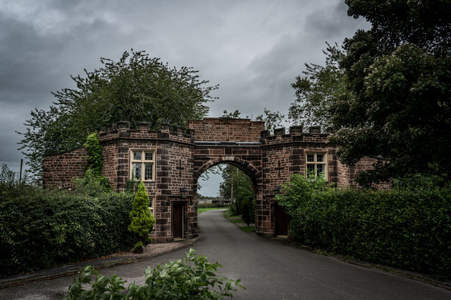 Lodge Entrance for Brereton Hall © Brian Deegan ...