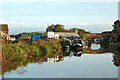 Canal at Victoria Wharf near Market Drayton, Shropshire