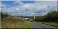 View past phone mast south of Tollerford