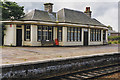 Nairn station down platform building