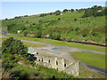 The remains of Rotherhope Fell Mine by Black Burn