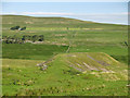 Spoil heap from Rotherhope Fell Mine