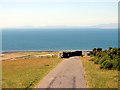 Road heading down to Llwyngwril