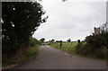 Entrance road to Ranby Cottage Farm