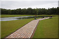 Lake at Retford Crematorium