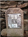 Sluice valve marker on Henbarc Road, Bethesda