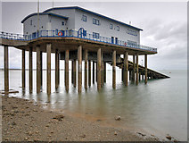 SD2364 : RNLI Barrow Lifeboat Station, Roa Island by David Dixon