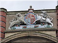 Coat of arms on the former Assay Office, Birmingham 