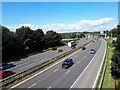 M62 westbound from Howden Clough Road