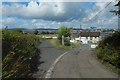 The entrance to the waste water treatment works