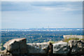 SJ5359 : View towards Liverpool from Beeston Castle by Jeff Buck