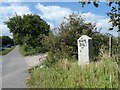 Milestone by A37 west of Charminster