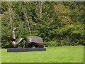 Perry Green : Three Piece Reclining Figure: Draped (1975)