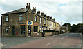 Caf? and houses, Sheffield Road, Penistone