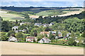 Broad Chalke from Knighton Hill