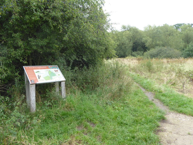 Information board at Ten Acre Wood