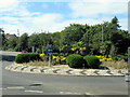 Traffic island B3300