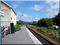 On Fairbourne station platform