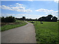 SP9896 : Roadway to Alders Farm by Jonathan Thacker