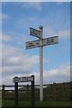 Road sign on Main Street, Holwell