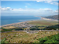 High above Fairbourne