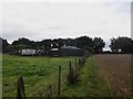 Farm buildings by Dorr Lane