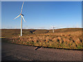 NT0117 : Wind Turbines on Pin Stane by wrobison