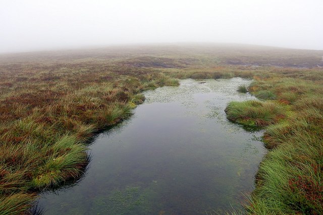 Open water on the County Boundary