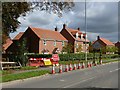 The end of Hopkiln Lane, Southwell