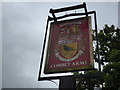 Pub sign for the Corbet Arms, Uffington