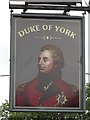 Duke of York inn sign