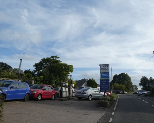 Garage in Melplash © David Smith Geograph Britain and Ireland