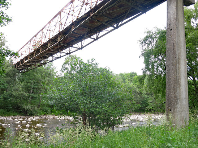 Limestone conveyor bridge across the River Wear (4)