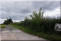 Entrance road to Mill Farm