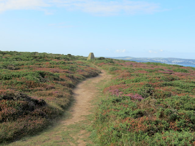 Path to Trig.point on The Knavocks © Roy Hughes cc-by-sa/2.0 ...