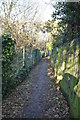 Footpath by Piccadilly Line