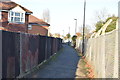 Footpath by Piccadilly Line