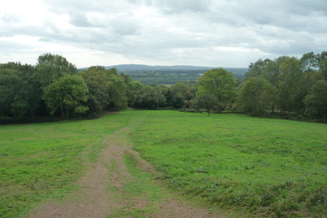 View from the path to Chase End Hill © Fabian Musto cc-by-sa/2.0 ...