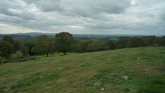 View from the path to Chase End Hill © Fabian Musto cc-by-sa/2.0 ...