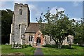 Stoke Ash, All Saints Church: Southern aspect