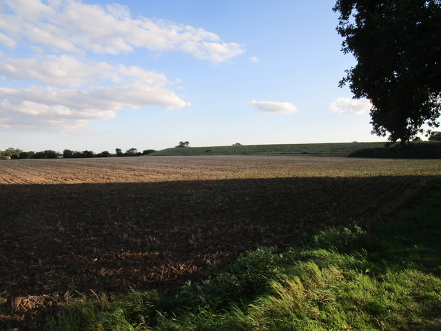 Stubble field and reservoir