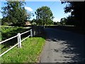 Road crossing Cradley Brook