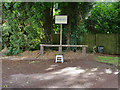 Horse parking at the Swettenham Arms